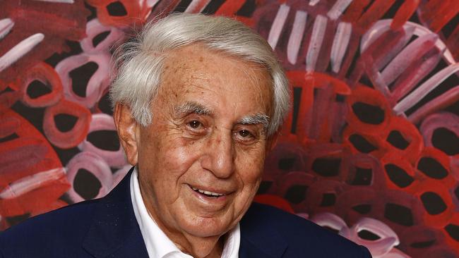 Harry Triguboff in his office at Meriton. Picture: John Appleyard