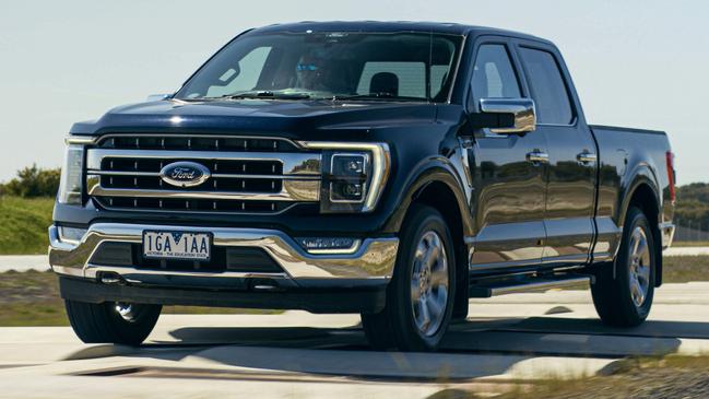 The Ford F-150 undergoing local testing. Picture: Supplied.