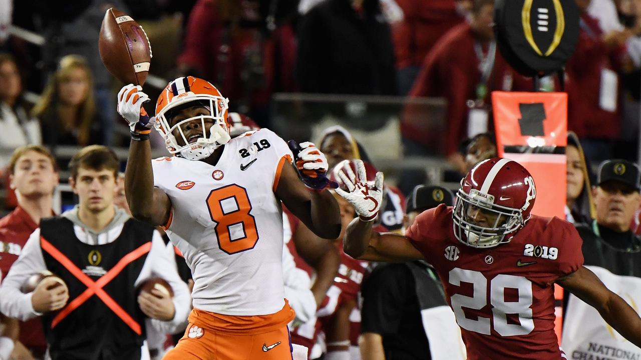 College National Championship 2019 Clemson Tigers Defeat Alabama Crimson Tide Blowout Justyn