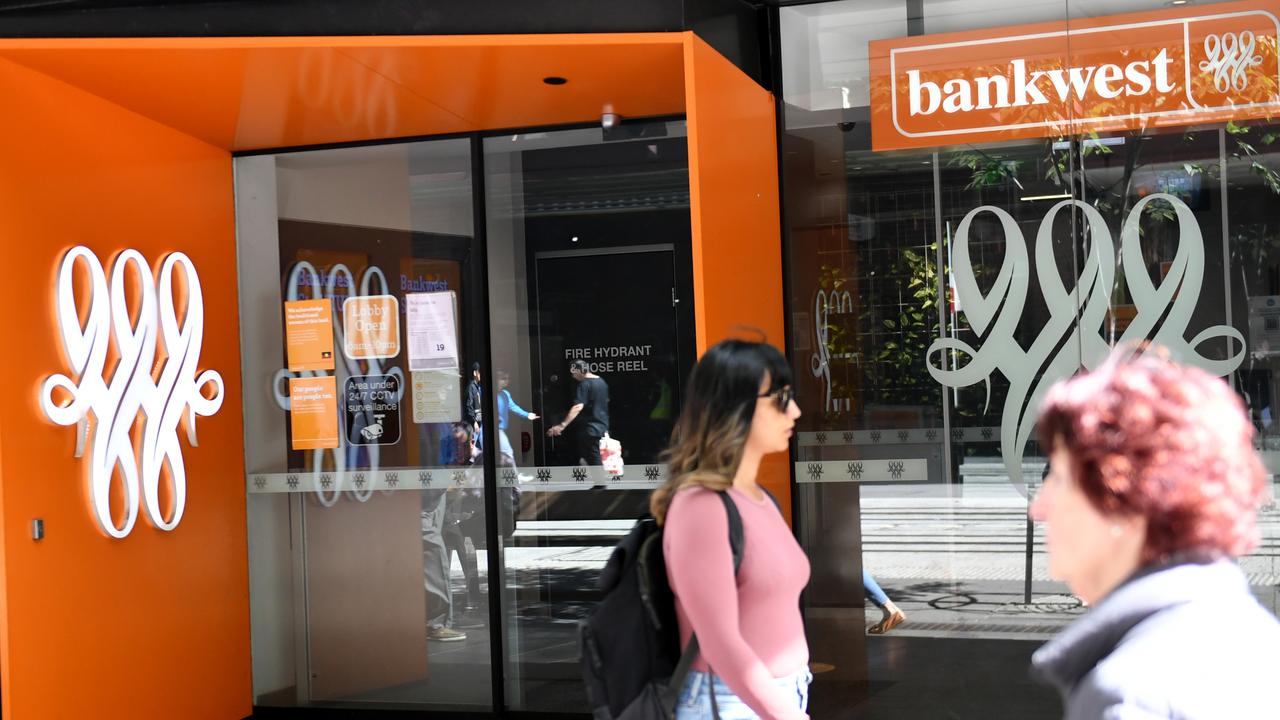 Bankwest set to close 60 branches in Western Australia by October. Picture: NCA NewsWire / Jeremy Piper