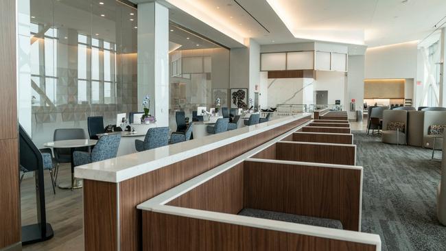 Delta Sky Club at LaGuardia airport, New York. Picture: Getty Images