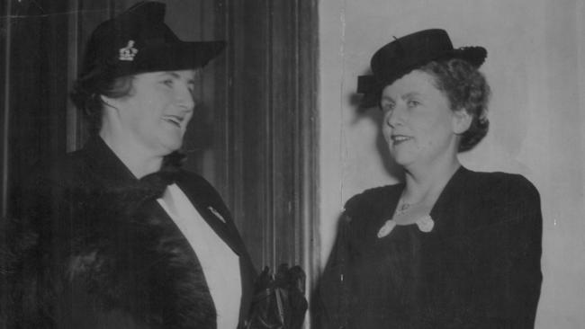 Enid Lyons and Dorothy Tangney on the day they entered parliament.