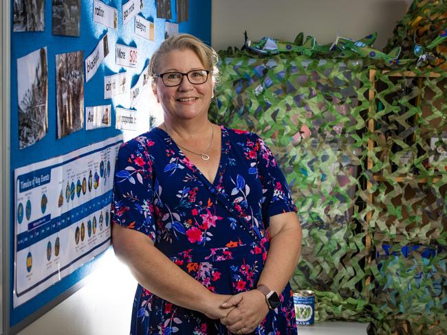 ***MUST HOLD FOR CM BEST TEACHERS SERIES STARTING FEB 26***Australia's Best Teachers series (running across News Corp).Teacher Catherine Engel pictured in her classroom at Southport State High School.* Southport State High School teacher Catherine ÃTassyÃ Engel. Catherine known at school as Tassy is featured in the Australia's Best Teachers series.Picture: NIGEL HALLETT