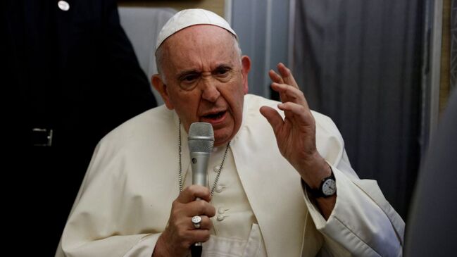 As per Pope Francis, genocide occurred at residential schools