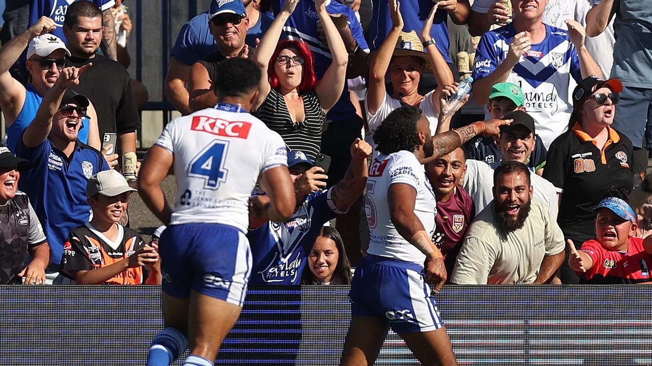 Paul Alamoti has had a hot start to his NRL career, but his coach says he still has a lot more to offer. Picture: Mark Metcalfe/Getty Images