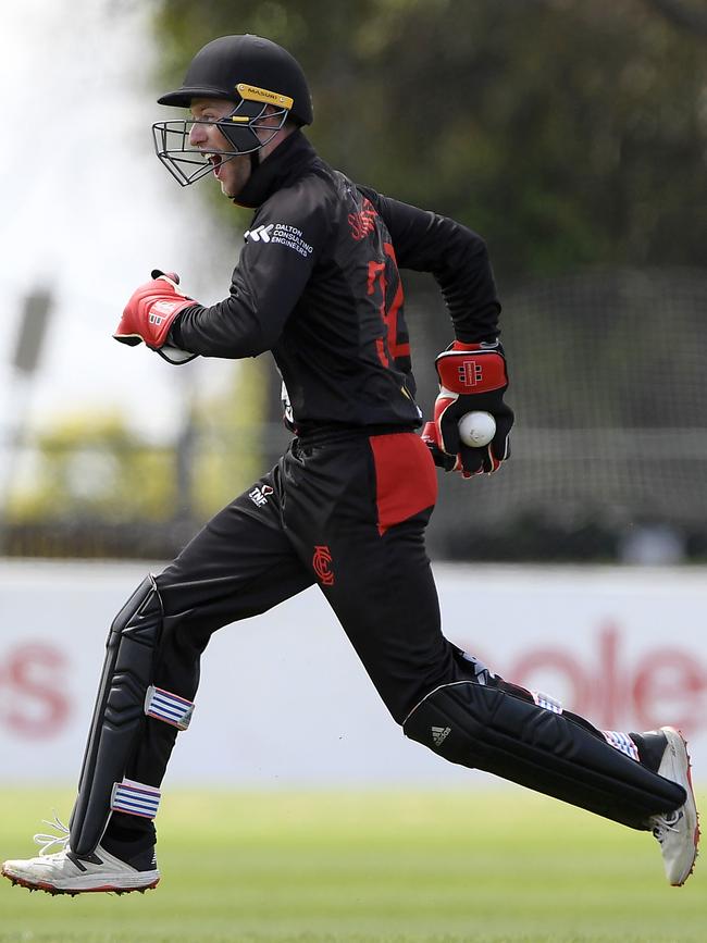 Premier: Essendon debutant Nathan Shoesmith. Picture: Andy Brownbill