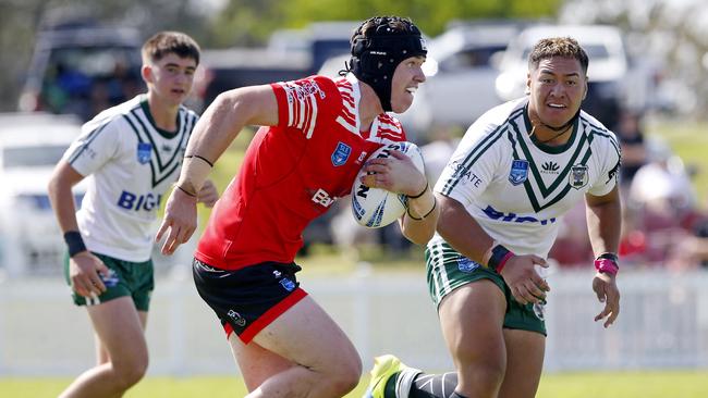 Callum Cooney claimed a hat-trick for the Dragons. Picture: John Appleyard