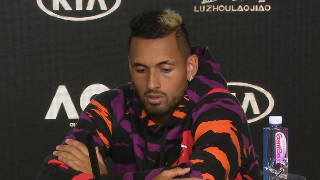 Nick Kyrgios press conference ahead of the Australian Open