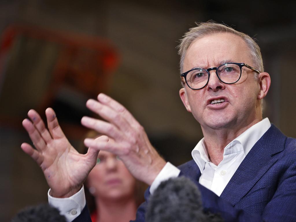 Anthony Albanese has rejected warnings from economists. Picture: Sam Ruttyn