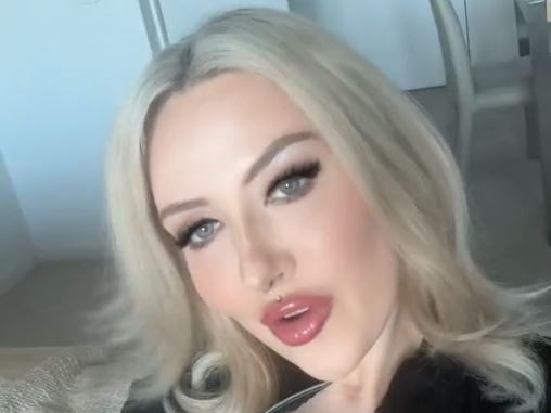 Hannah Wiliams is a Brisbane sex worker. Picture: TikTok