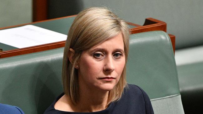 Labor Member for Susan Lamb in the House of Representatives at Parliament House in Canberra, Wednesday, December 6, 2017. (AAP Image/Mick Tsikas) NO ARCHIVING