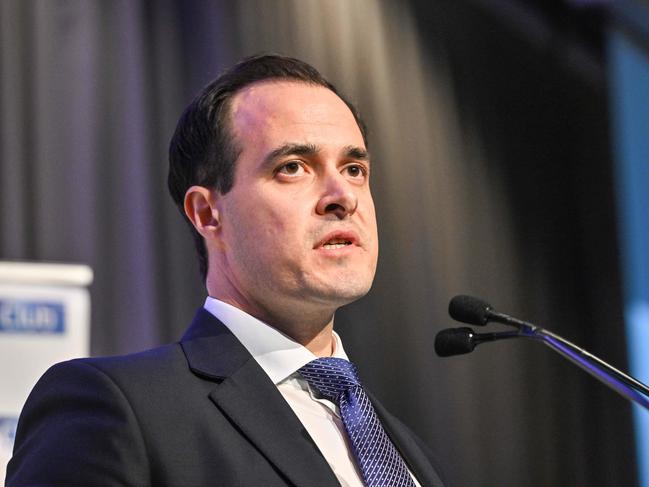 New Liberal Leader Vincent Tarzia struggling to break through after his predecessor was convicted on drug charges. Picture: Brenton Edwards