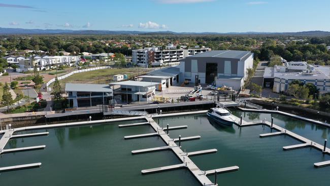 The new $16m Pelican Waters Marina.