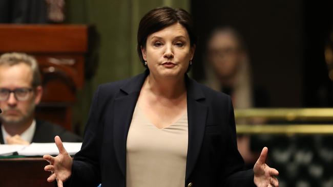 NSW Labor leader Jodi McKay in question time on Tuesday. Picture: Jonathan Ng