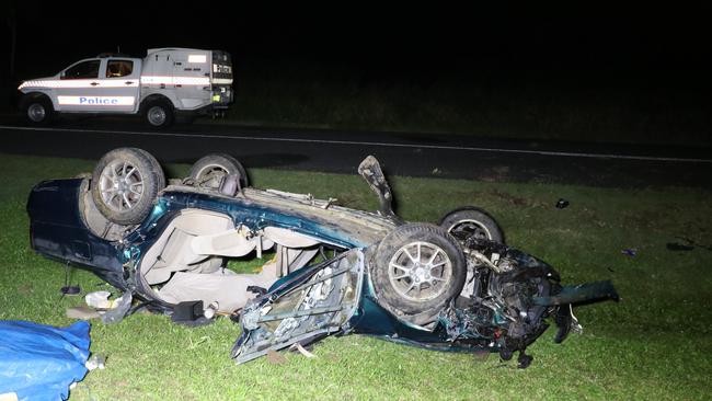 Conway Road fatal car crash. Picture: Supplied