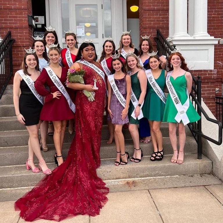 Transgender Miss Greater Derry beauty pageant winner, Brían Nguyen