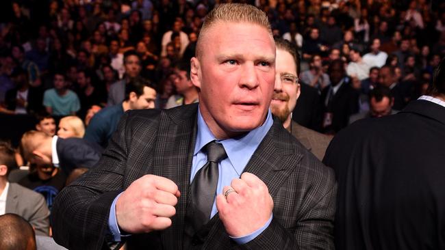 Former UFC Heavyweight Champion Brock Lesnar.