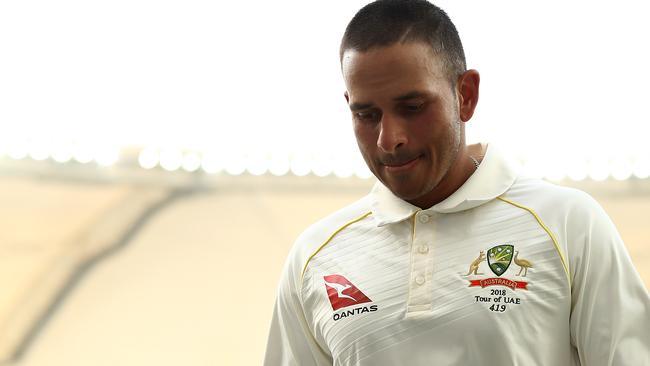 Usman Khawaja of Australia hopes to return for the first Test against India.