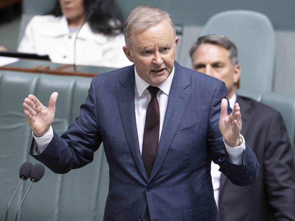 Anthony Albanese said responsible leadership was needed from every parliamentarian. Picture: NCA NewsWire/Gary Ramage