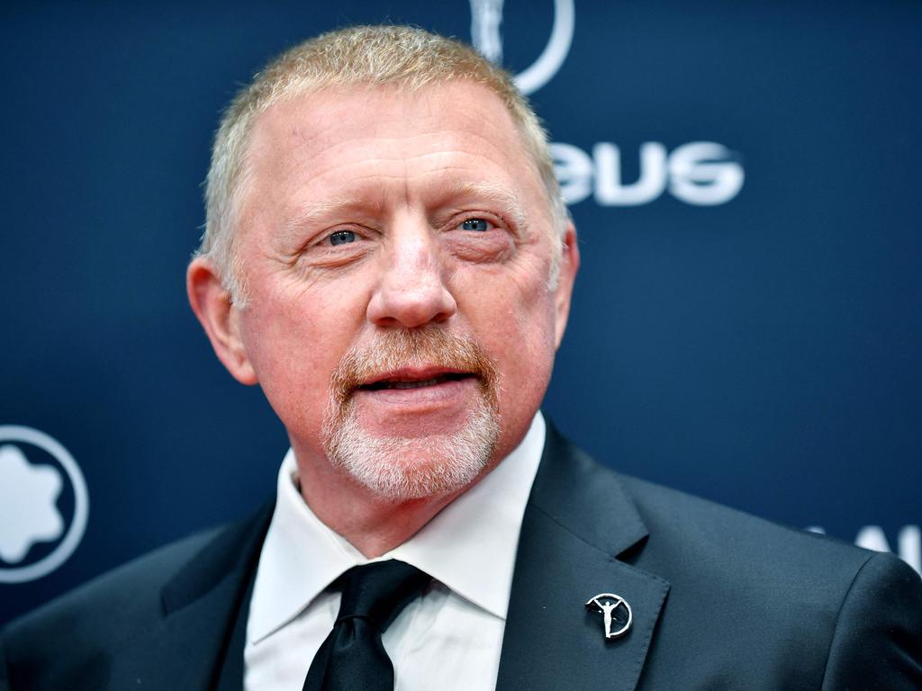 Boris Becker has spoken out about the interviews. (Photo by JULIEN DE ROSA / AFP)