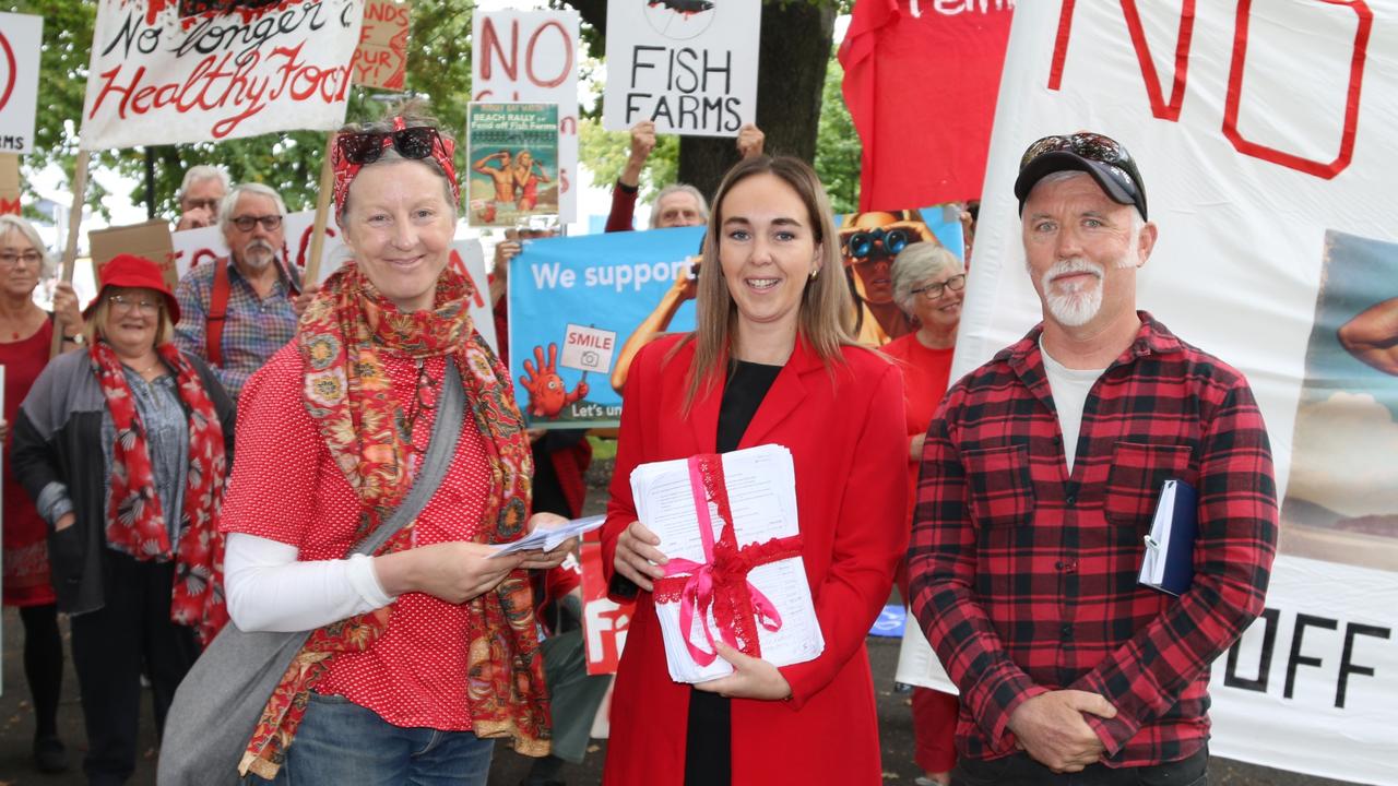 Fast-growing community rise up against salmon expansion