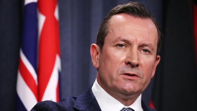 Premier Mark McGowan in West Perth. Picture: Jackson Flindell The West Australian