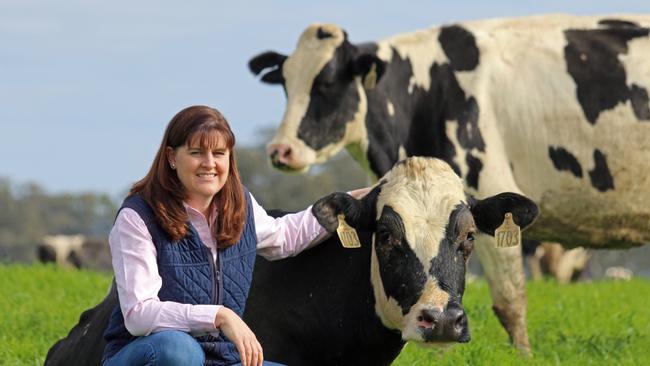 Former Australian Dairy Farmers president Simone Jolliffe