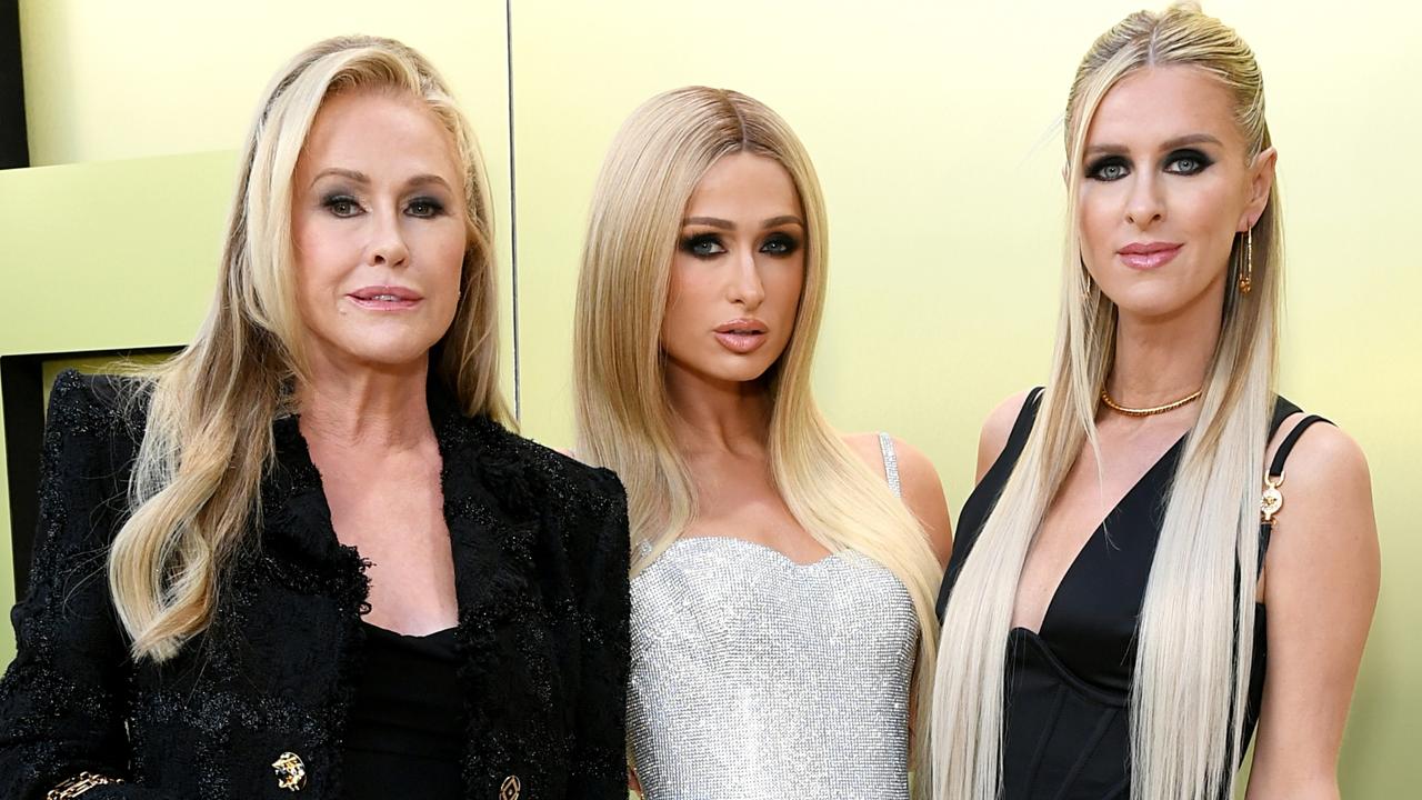 Paris Hilton, seen here with sister Nicky, says she worried her mother Kathy with her constant partying when she was younger. Picture: Jon Kopaloff/Getty Images