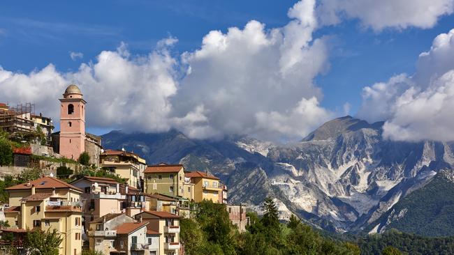 Italy, Tuscany, Via Francigena, Carrara, Apuan Alps mountain, Marble quarry  Picture: Getty Images
