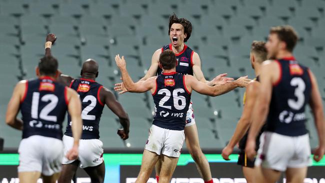 Norwood captain Matt Panos stood up in the final quarter. Picture: Sarah Reed