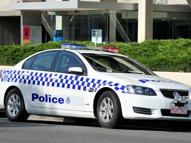 Generic geelong photos. Police car Picture: karen Dodd