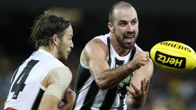 Steele Sidebottom played one of his finest matches. Picture: Sarah Reed