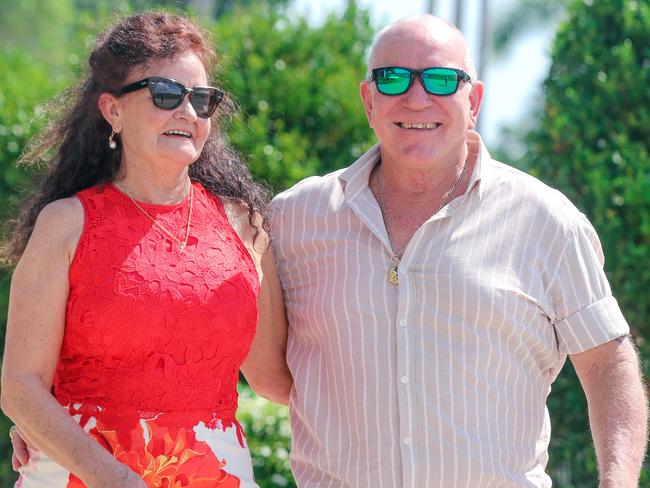 Phill and Jill Edgar stepping out. Picture: Glenn Campbell