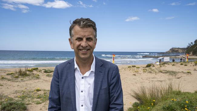 Andrew Constance after announcing his resignation. Picture: Martin Rainer Helmreich