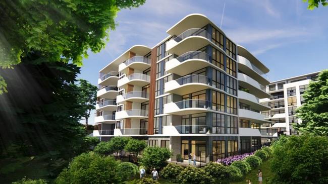 266 Longueville Rd, Lane Cove is the site of an $83m development proposal for 92 individual senior housing dwellings. Picture: Morrison Design Partnership Architects 2022