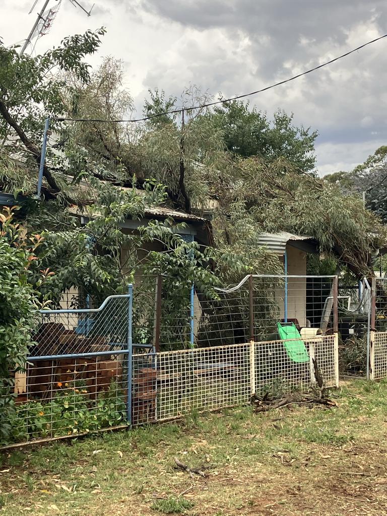 Severe thunderstorms on Thursday afternoon and evening impacted many areas including Sydney, the Hunter, Illawarra, Central West Tablelands, North West Slopes and Plains districts. Picture: NSW SES