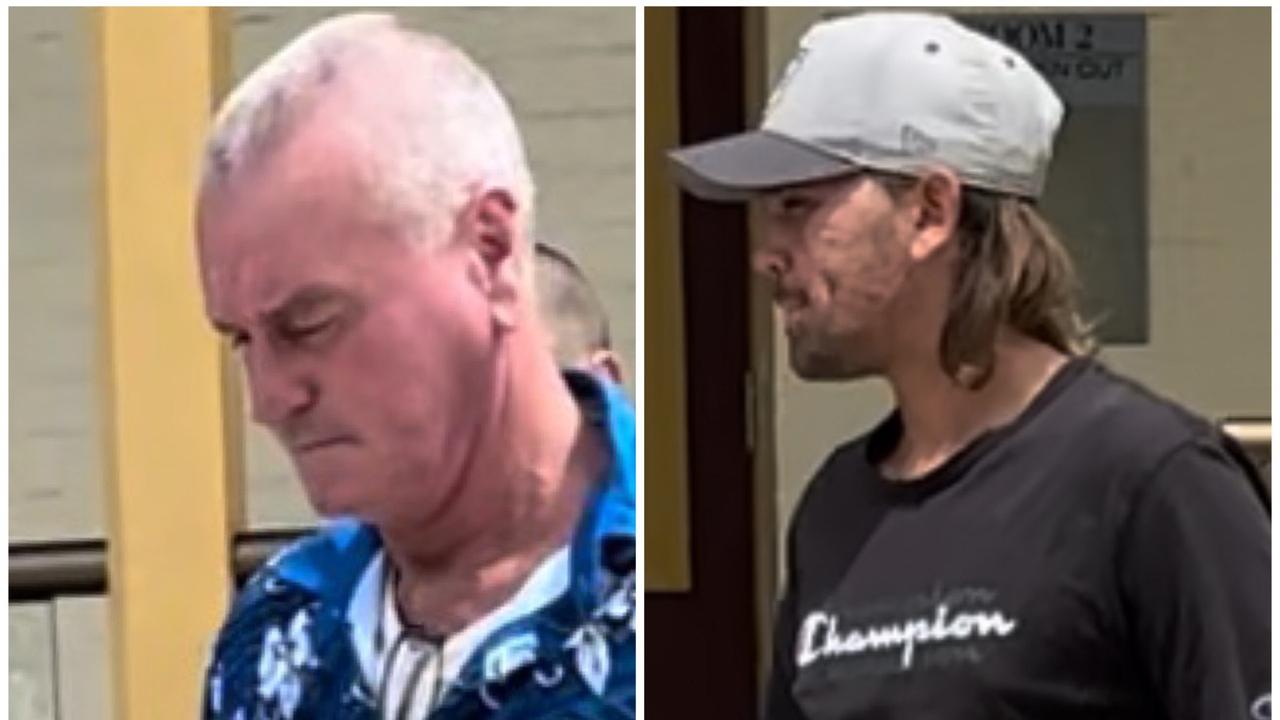 Zac Connell, 20, and his father Darren George Connell, 53, both pleaded guilty to assault occasioning bodily harm when they faced Maryborough Magistrates Court on Monday.