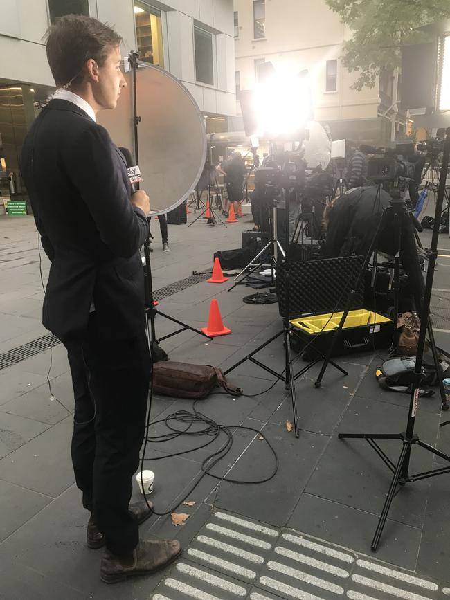 Sky News Australia's Patrick Morrell.