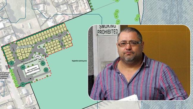 Plans for a new camping ground and caravan park in One Mile have been submitted on land owned by Alchemy (QLD) Pty Ltd, of which controversial developer George Cheihk is a director.