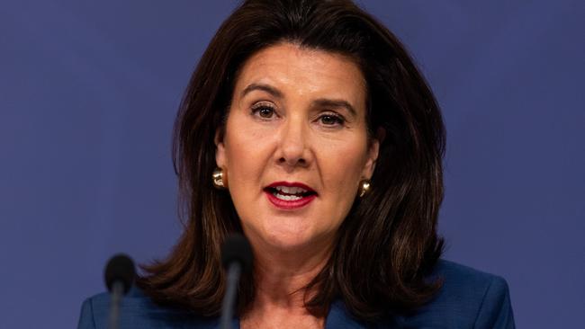 Finance spokeswoman Jane Hume has recently embroiled herself in controversy over an unsubstantiated ‘Chinese spies’ claim and has faced internal backlash for campaign missteps. Picture: NewsWire / Monique Harmer