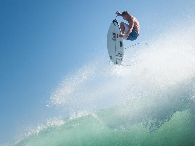 If Fanning wins at Bells Beach next week, he says there will be a hell of a party. Picture: Corey Wilson/Red Bull