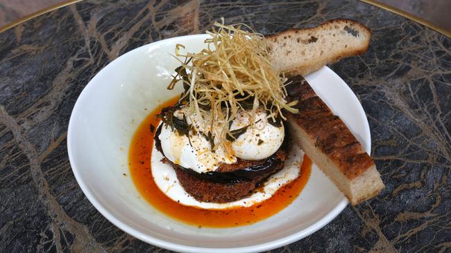 Everybody loves the Ottoman eggs at Circa Espresso. Picture: Robert Pozo