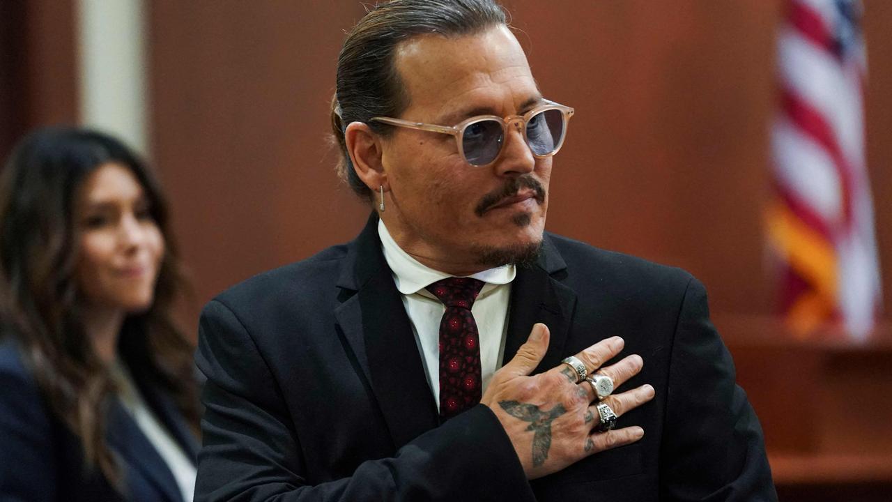 In June, a jury found that Hard defamed Depp in her 2018 op-ed. Picture: AFP