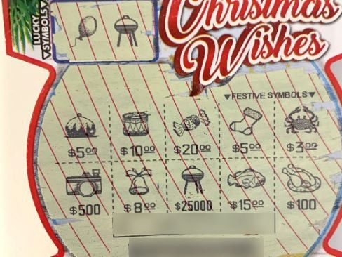 The winning ticket made a Redbank woman $25,000 richer on Christmas Day.