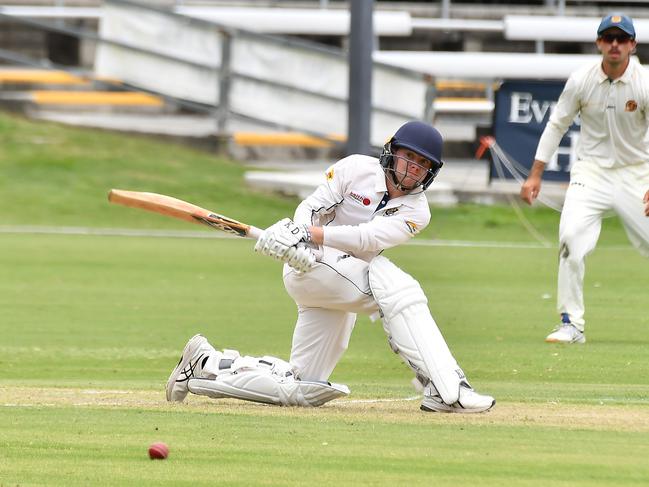 Bulls Masters first grade cricket between Valley and Redlands.Valley batsman Josh NeillSaturday December 14, 2024. Picture, John Gass