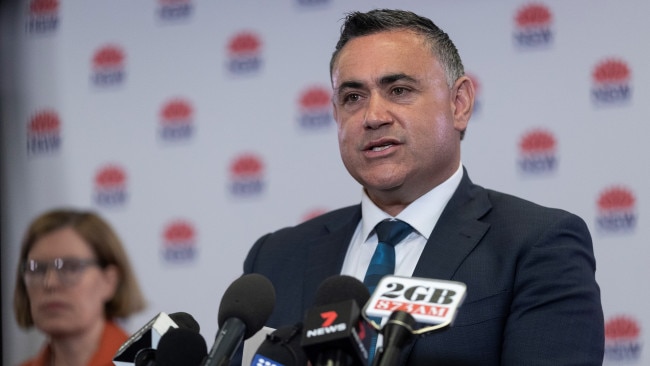 Deputy Premier John Barilaro revealed unvaccinated residents in rural areas would "lose freedoms" when the state reached 70 per cent vaccination coverage. Picture: Getty Images