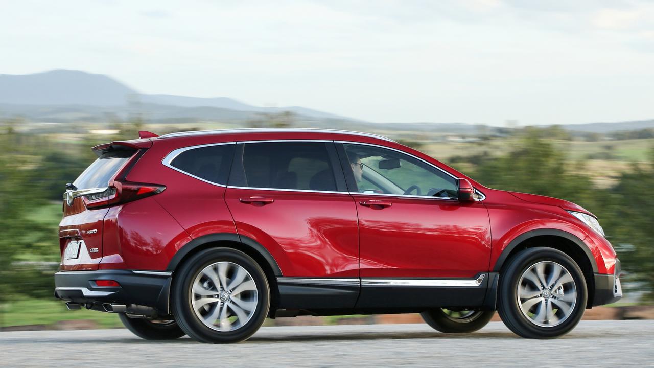 Classy external lines are a feature of the Honda CR-V.