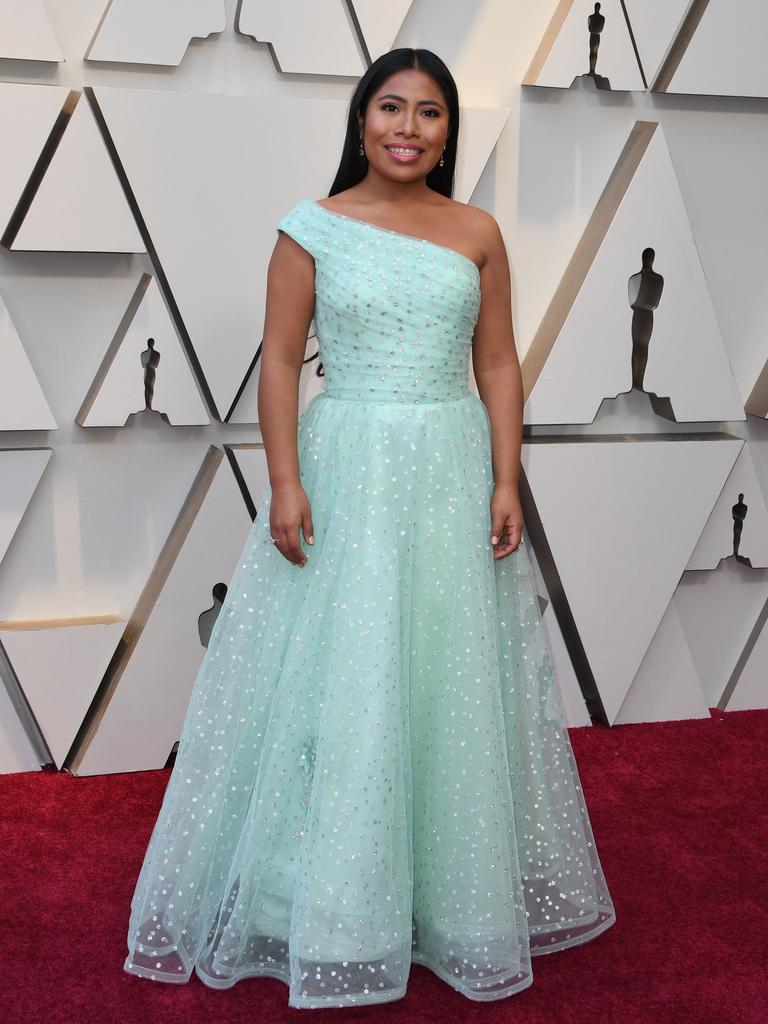 Best Actress nominee for "Roma" Yalitza Aparicio. Picture: AP