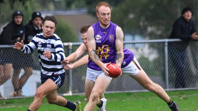 Norwood vice-captain Blair Hudson is among a package of recruits at Heathmont. Picture: Davis Harrigan