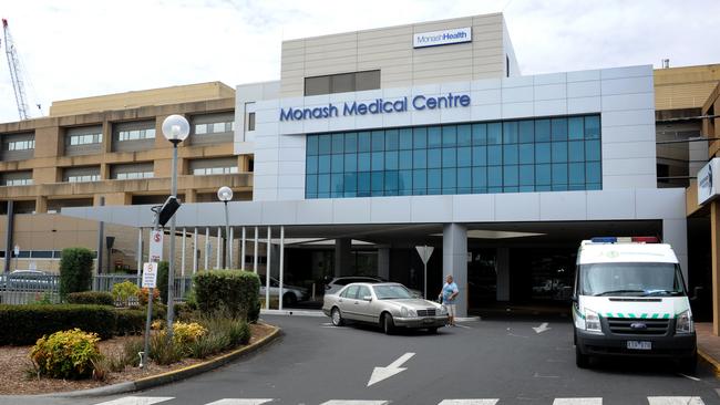 Monash Medical Centre is the equal worst hospital in the nation when it comes to treating category two patients. Picture: Andrew Henshaw